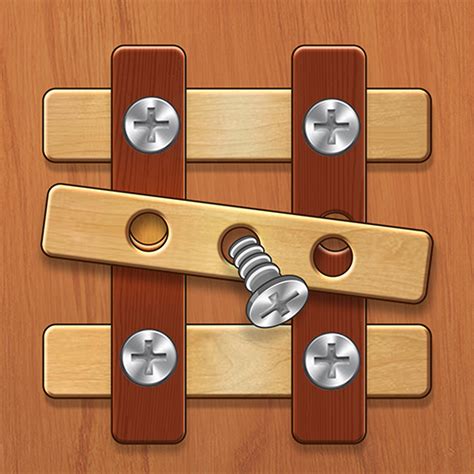 wood nuts and bolts game.